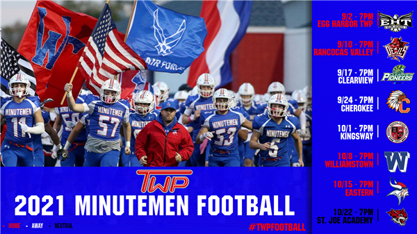 Washington Township High School Football Opens 2021-22 Schedule